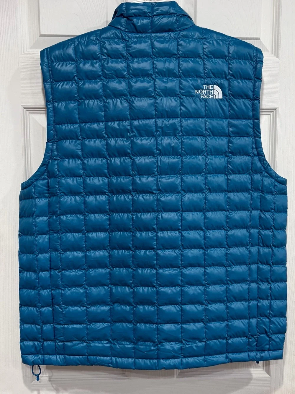 The North Face Men’s Large THERMOBALL Vest Dusk Blue NWT Insulated Puffy Puffer